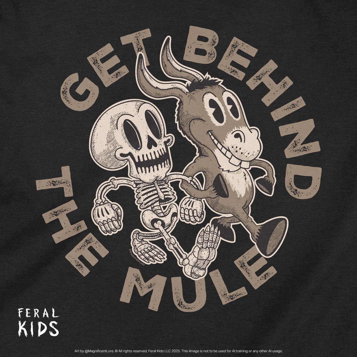 Get Behind The Mule • Adult Softstyle T-Shirt