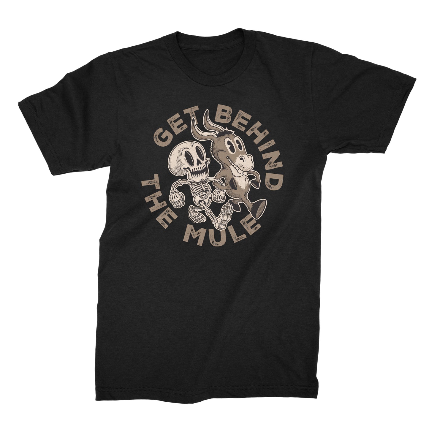 Get Behind The Mule • Adult Softstyle T-Shirt